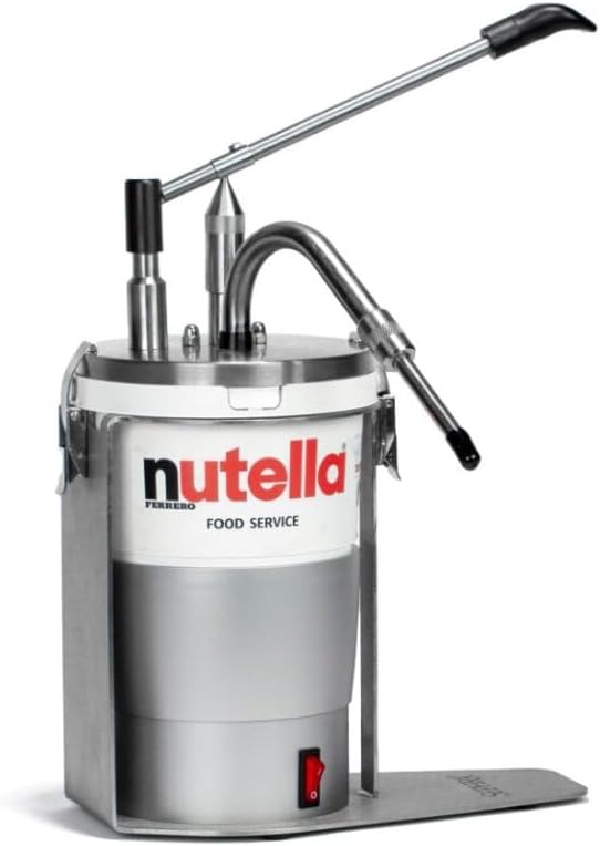 Sephra Heated Pump Dispenser | Made For Use With 3kg Nutella Hazelnut Spread