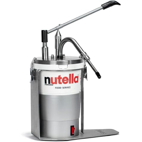 Sephra Heated Pump Dispenser | Made For Use With 3kg Nutella Hazelnut Spread Cover