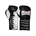 Lonsdale Barn Burner Gants de Boxe en Dentelle, Mixte, 402654, Schwarz/Weiß, 18 oz