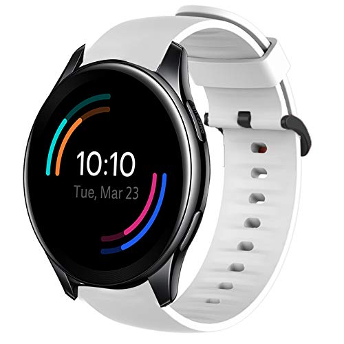 Correa de silicona blanca para OnePlus Watch