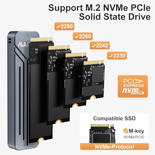 MAIWO M.2 NVMe SSD Enclosure K1751P の商品画像 3