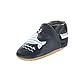 koshine Weiches Leder Krabbelschuhe Baby Schuhe Kinder Lauflernschuhe Hausschuhe 0-3 Jahre (Marineblauer Delfin, Numeric_22)