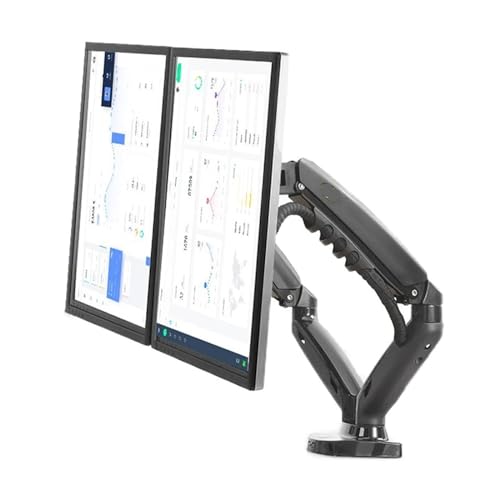 Support de Moniteur Double Bras F160 Orientable VESA pour Écran PC Double Fixation