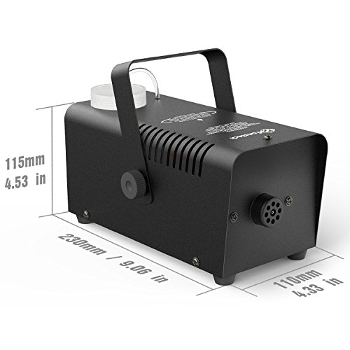Halloween Fog Machine Wireless Control- Fansteck Professional Wireless Remote Smoke Machine for Christmas Parties Weddings - Quick Generation of Huge Fog 2000 CFM, with Fuse Protection