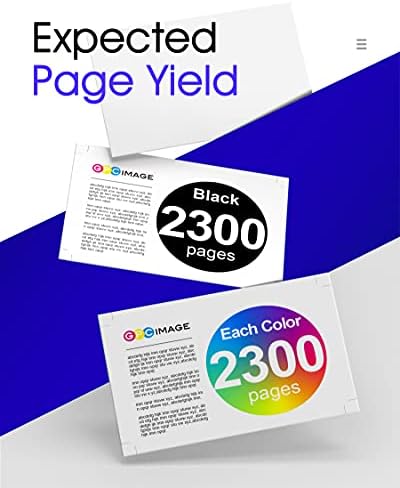 GPC Image Compatible Toner Cartridges Replacement for HP CF410A 410X CF410X for Color LaserJet Pro M477fdw M477fnw M477fdn M452nw M377dw M452dn M452dw M477dw M477nw (Black Cyan Magenta Yellow, 4-Pack)