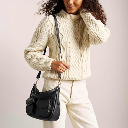 Image of Fossil Women's Jolie Leather Crossbody Purse Handbag