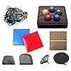 Gonggi Juego Set, Gonggi Juego Coreano Juego Familiar, Juego Tradicional Coreano Gonggi Jack Stone Pebbles Set, Juego de Atrapar Piedras Juguete para Entrenar la Coordinación Ojo-Mano con Piedra