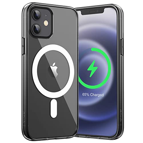 Jetech 3691A Magnetic Case For Iphone 12/12 Pro 6.1-Inch Compatible With Magsafe Wireless Charging cover