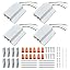 White 4PCS Floating Canopy Connector