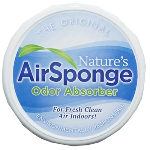 Nature's Air Sponge Odor Absorber, Eliminator, Neutralizer and Natural Air Freshener Gel - Unscented Plastic Tub 0.5 Lb. 10-Pack