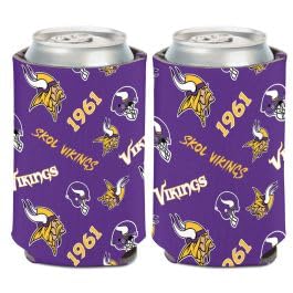 Refroidisseur de canettes Minnesota Vikings 355 ML à imprimé