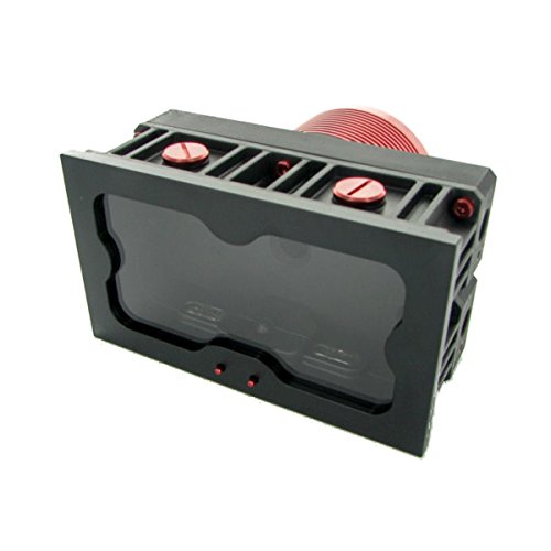 Monsoon Series Two D5 Premium Dual Bay Reservoir, Red