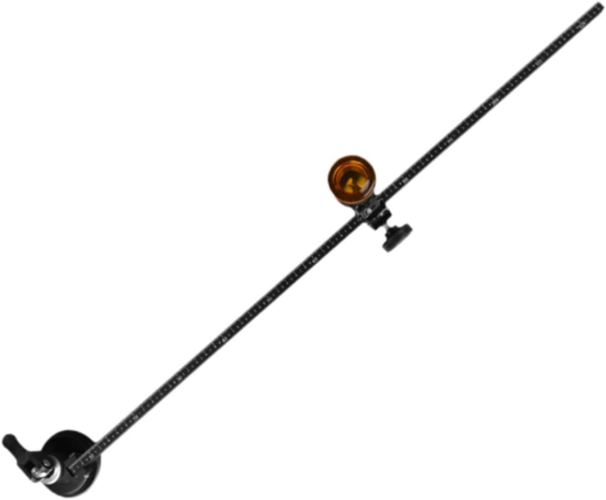 Circular Glass Cutter Adjustable Glass Cutting Tool Heavy Duty Compasses Type Hand Tool Metal Alloy Ergonomic Design Suitable for Workshop Window Artw, 2000 mm