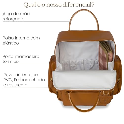 Masterbag, Mochila Urban Teddy Caramelo - Masterbag