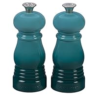 Le Creuset Klassieke verstelbare pepermolen, spaanbestendig ABS-kunststof, corrosiebestendig, 21 cm, Nectar, 44001216720000