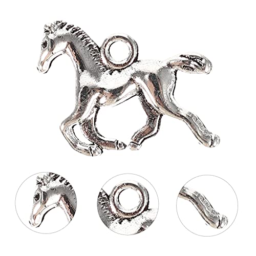 Pendentifs cheval pour bijoux DIY robustes et faciles à monter - 4