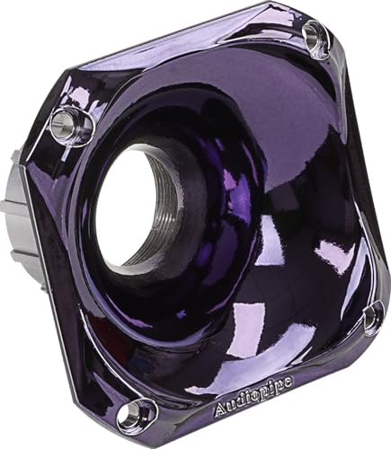 Audiopipe Eye Candy High Frequency Horn for Driver (APH-3535-PRL), High Frequency, ABS, 1.375