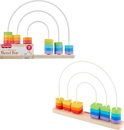 Fisher-Price Perles Arc-en-Ciel pour les moments de jeu au tapis
