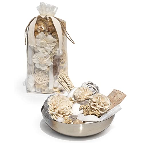 image for ANDALUCA 20 oz Botanical Crystal Potpourri Bag & Fragrance Vial Includ