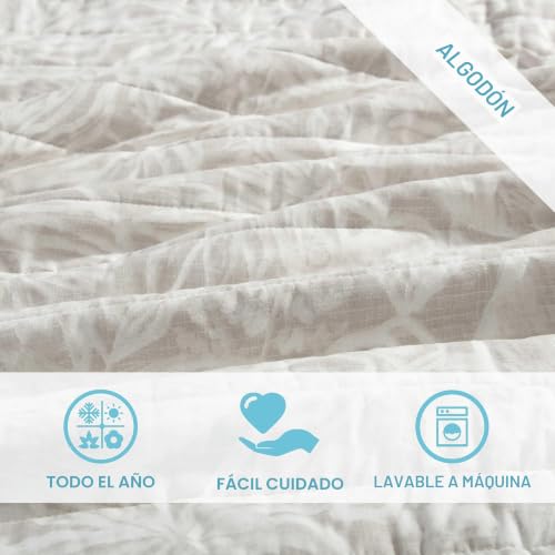 Edredón reversible Queen Tommy Bahama transpirable con fundas de almohada coordinadas 6