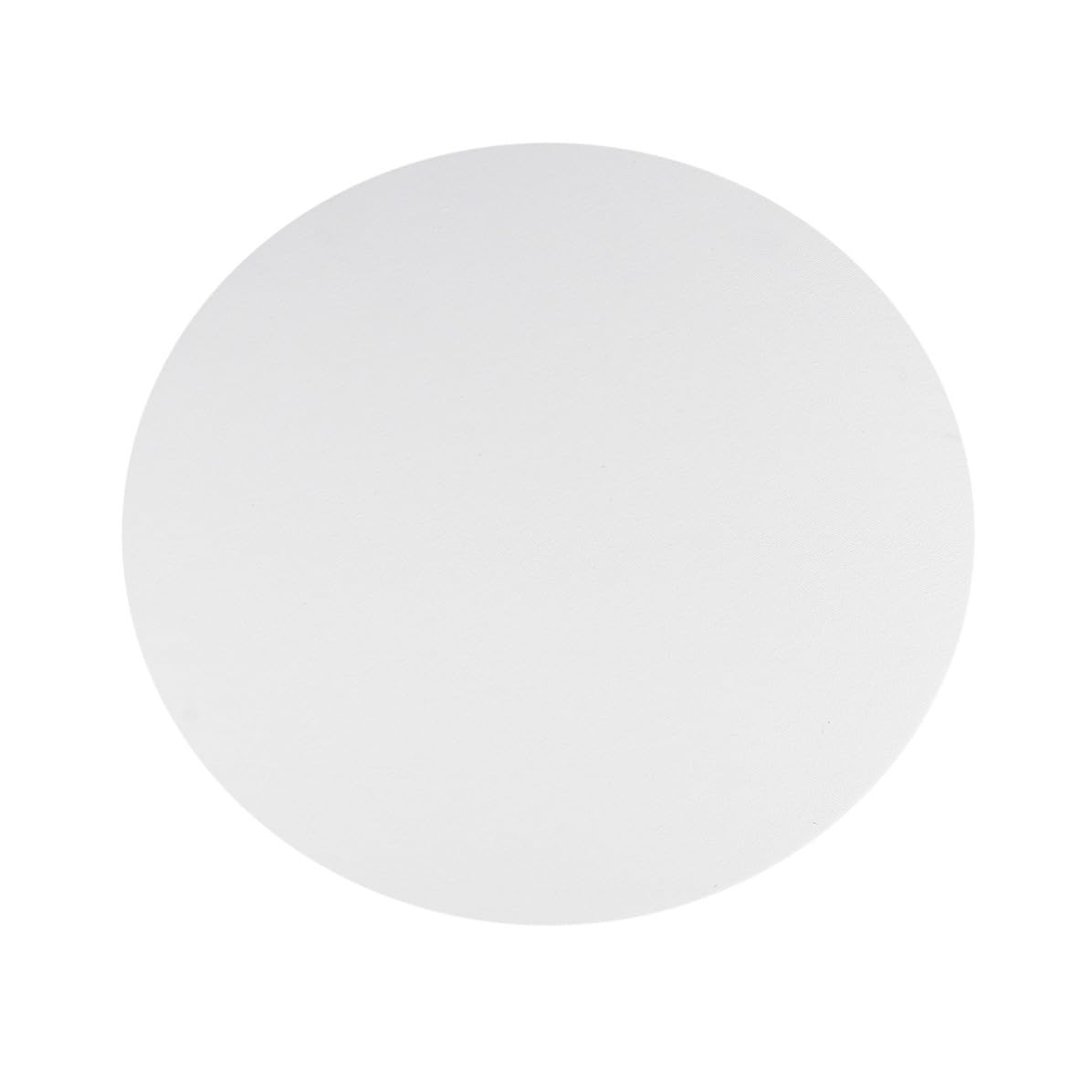Lienzos redondos de 30 cm paneles de lona blancos kit de 6 unidades para pintura acrílica y óleo