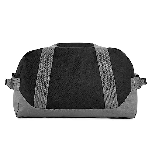 Image of DALIX 14 inch Small Duffle Bag Two Toned Gym Travel Bag