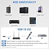 Phenyx Pro UHF Wireless Handheld Microphone System, 30 Adjustable Frequency Cordless Mic Sets with Case, All Metal Build, 200ft Coverage, Suitable for Home Karaoke, Weddings, DJ, Church (PTU-52) #5