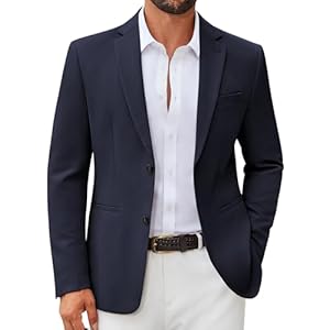 COOFANDY Men’s Casual Blazer Slim Fit Two Buttons Sport Coat Lightweight Suit Jacket