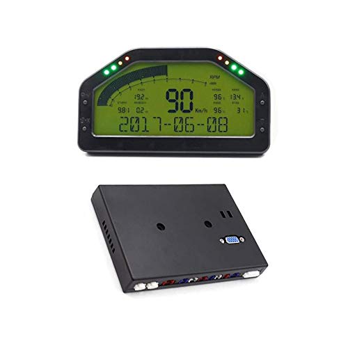 DEJUN Car Race Dash Dashboard, DO908 Car Combination Gauge Meter ...