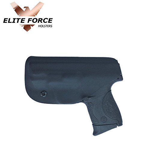 Elite Force Holsters fits S&W M&P Shield Black Kydex IWB Concealment Gun Holster, Dual Sweat Shield