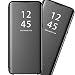 Produktbild ZYZX Schutzhülle für Samsung Galaxy A71 5G (nicht Verizon A71 5G UW), Metall-Klapphülle mit Standfunktion, vollständiger Schutz, PU-Leder, stoßfest, Klapphülle für Samsung Galaxy A71 5G QH, Schwarz