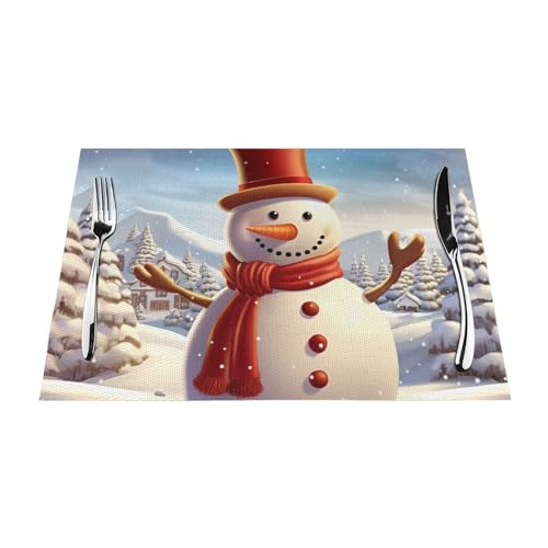 Sets de table antidérapants pour protéger de la chaleur lot de 6 - 5