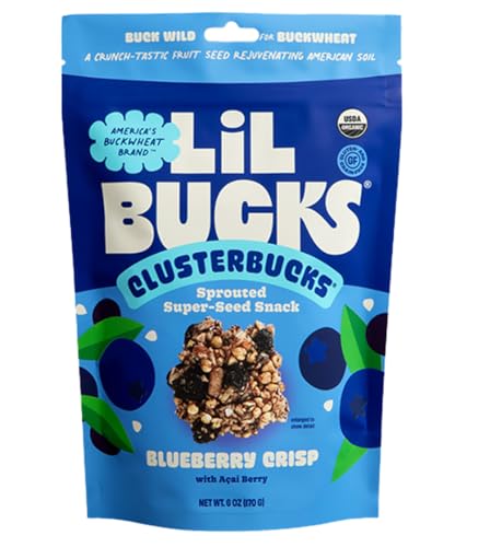 Granola Clusters Blueberry Crisp