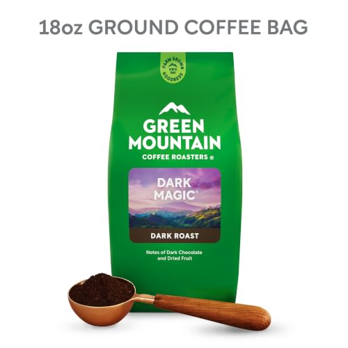 Green Mountain Coffee Roasters Dark Magic, Ground Coffee, Dark Roast, Bagged 18 oz - image 2