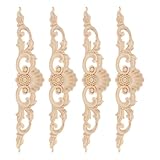 Appliques décoratives en bois sculpté – ce produit est largement utilisé dans la décoration de meubles, armoires, portes, lits, miroirs, fenêtres, etc