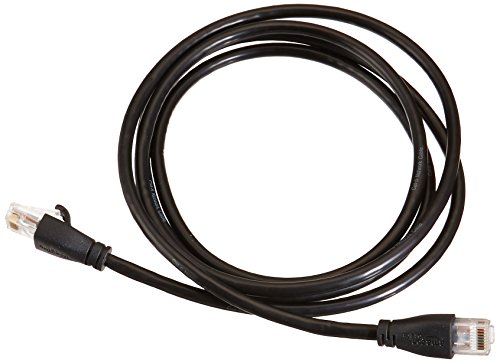 Amazon Basics RJ45 Cat-6 Ethernet Patch Internet Cable, 1Gbps Transfer Speed, Gold-Plated Connectors, Universal Connectivity for PC, TV, Tablet, Router, Printer, 5 Foot, Black by Amazon Basics - Image 4