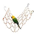 QIODAZOO Bird Swings Stand, Toys for Birds Birdcage Perches Hanging Ladders Climbing Toys for Parrot Budgies Parakeet (Randomly Color)