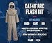 Oberon Arc Flash Kit - 40 CAL- Includes Arc Flash Hood, Coat and Bib Suit- CAT SERIES