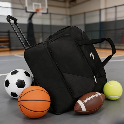 Duffel à roulettes grand volume Milageto pour le week-end - 5