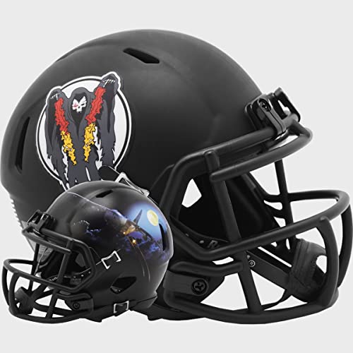 Riddell Air Force Falcons Ghostrider Revolution Speed Mini Football Helmet