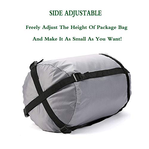 image for Borogo Compression Stuff Sack, 46L Sleeping Bags Storage Stuff Sack Or