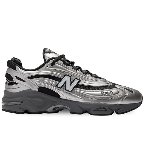 New Balance Men's 1000 Sneaker, Silver, 10.5 - image 2