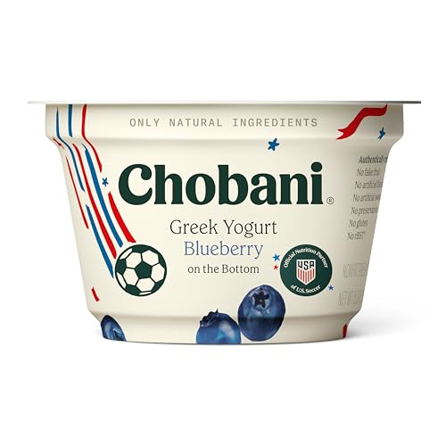 Chobani® Non-Fat Greek Yogurt Blueberry on the Bottom 5.3oz