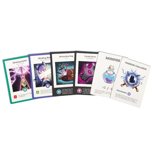 Image of Unstable Games - Here to Slay Warriors & Druids Expansion Pack - Designed to be Added to Your Here to Slay Base Game - Great for Family Game Night