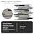 UDS Premium Quality Arctic Boom Random Linear Glass and Metal Mosaic Tile for Walls, Kitchen Backsplash,etc 1 sq ft