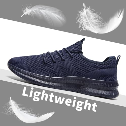 Image of Men's Shoes Running Walking Sneakers Casual Tennis Slip on Shoes Lightweight Breathable Fashion Comfortable Workout Athletic for Gym Sport Shoe