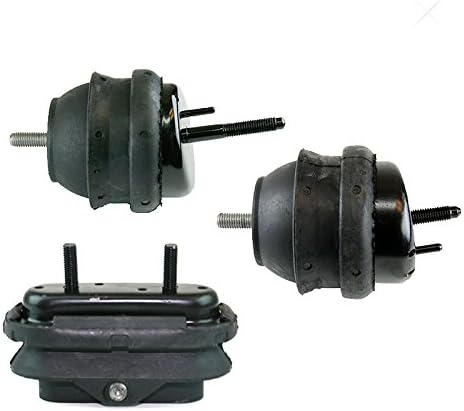 K2367 Engine Motor & Transmission Mount Kit 3pc Compatible with Fits 2006-2008 Buick Lucerne 3.8L Automatic | A5456HY A5437 A5439