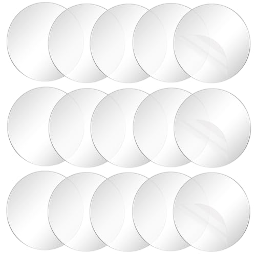 Image of 15PCS Double Sided Gel Tape Strong Double Sided Mounting Tape,Removable Clear Sticky Pads Heavy Duty Adhesive Gel Pads for Home and Office