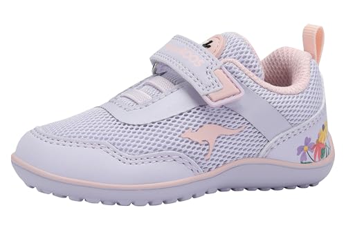 Chaussures pieds nus fille KangaROOS K-bfi basket barefoot rose scratch enfant