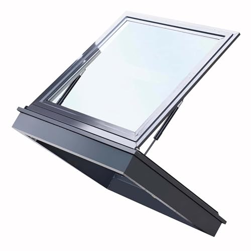 Ventana de Salida de Pozo Iluminada con Claraboya de Techo Transparente Resistente para Garajes